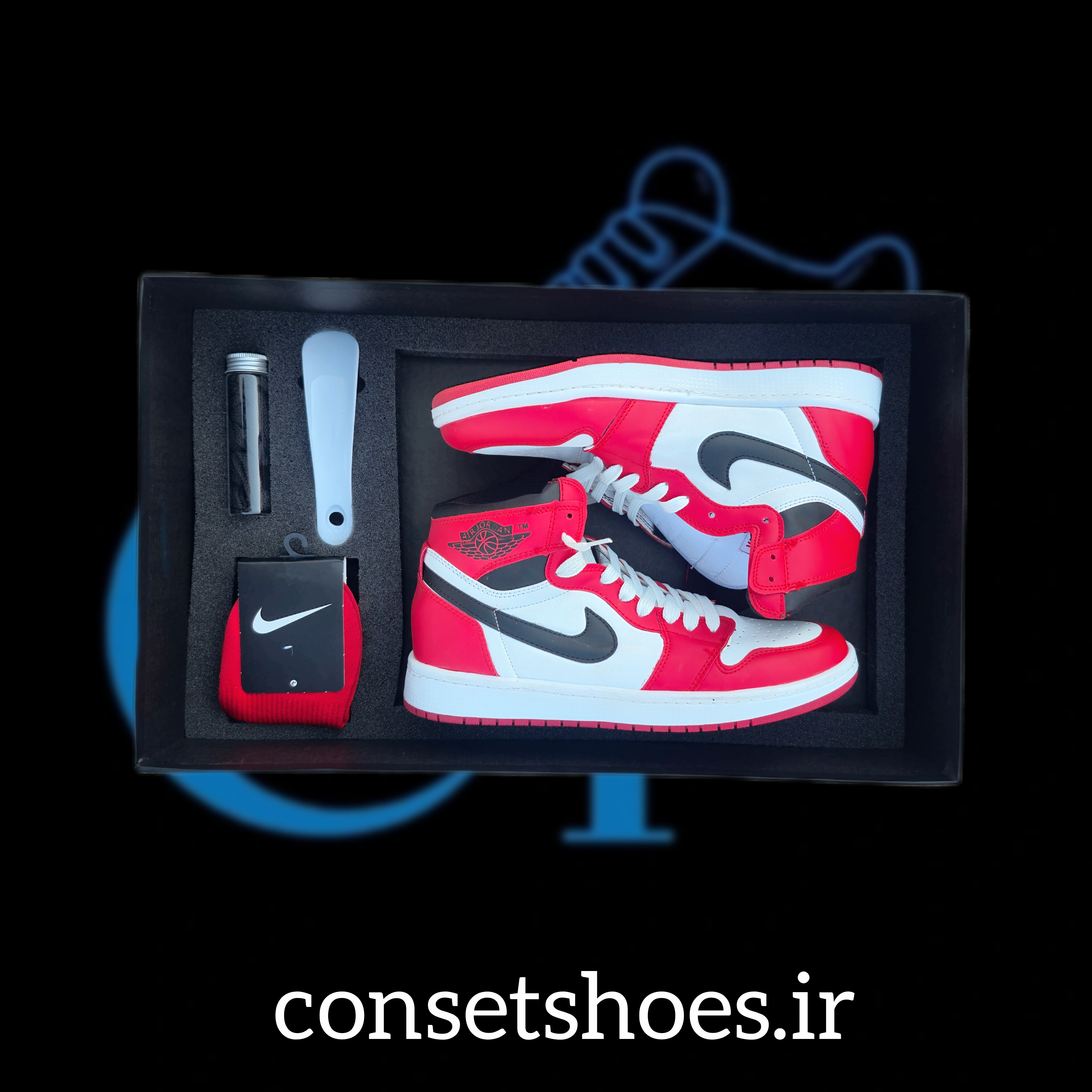 باکس اقتصادی جردن شیکاگو لاست اند فاند(AJ1 Chicago Lost and Found High)