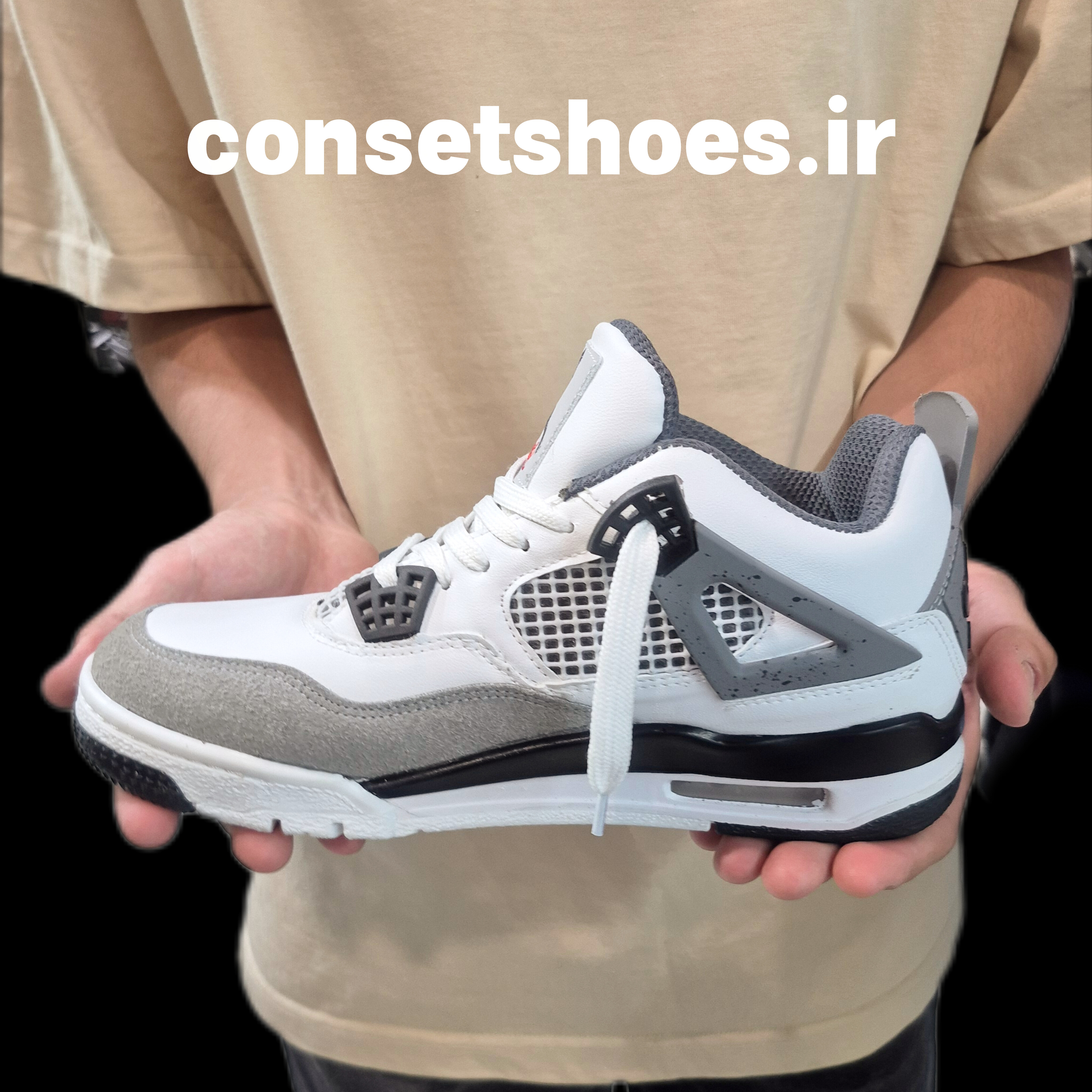 جردن ۴ میلیتری بلک(Aj4 military black)