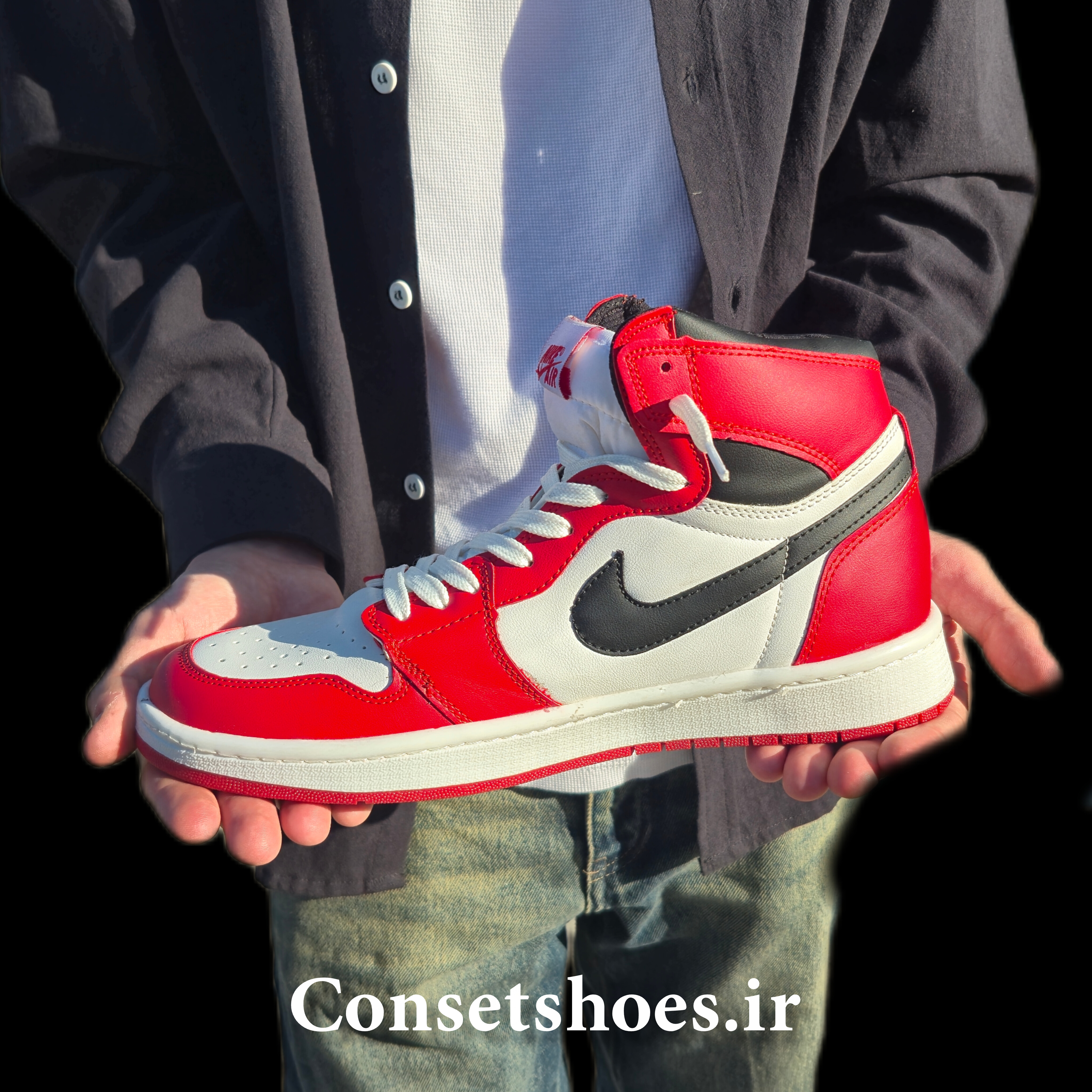 کتونی جردن وان شیکاگو بولز jordan one high retro chicago bulles
